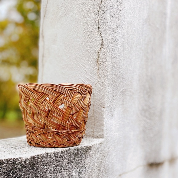 Small Catch-All Rattan Wicker Basket - Picture 2 of 11